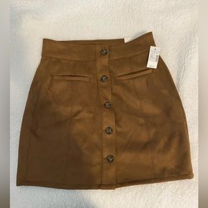 Maurices Suede skirt size 8